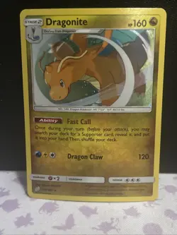 Dragonite (Cosmos Holo) 119/181 Pokemon Tcg Sun & Moon Team Up - Image 1