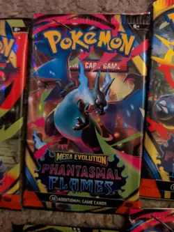 Lot Of 10 Phantasmal Flames Pokemon Booster Packs - Image 2