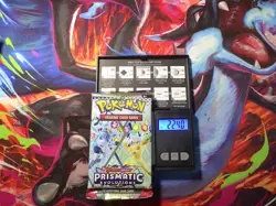 VERY HEAVY! GOD PACKUUU 22.40g Prismatic Evolutions Pokemon TCG Booster (SEALED) - Image 1