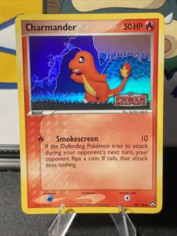 Pokemon TCG Charmander 48/108 Power Keepers Reverse Holo Stamped - Image 2