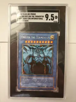Obelisk the Tormentor GBI Promo Yu-Gi-Oh 2003 SGC 9.5 - Image 1