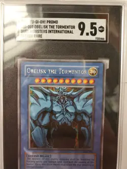 Obelisk the Tormentor GBI Promo Yu-Gi-Oh 2003 SGC 9.5 - Image 2