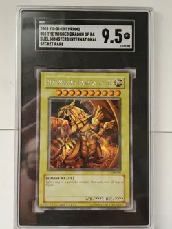 The Winged Dragon of Ra GBI Promo Yu-Gi-Oh 2003 SGC 9.5 - Image 1