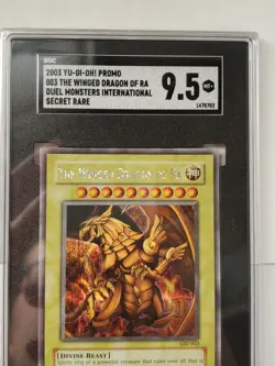 The Winged Dragon of Ra GBI Promo Yu-Gi-Oh 2003 SGC 9.5 - Image 2