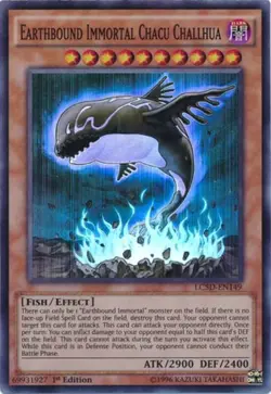 Earthbound Immortal Chacu Challhua - LC5D-EN149 Super Rare 1st Ed NM - Yugioh - Image 1