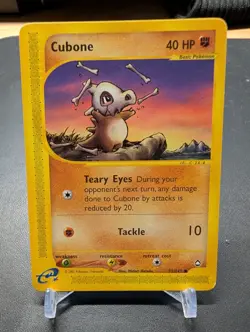 Pokemon Cubone 72/147 Aquapolis LP - Image 1