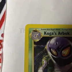 Koga’s Arbok 25/132 Gym Challenge Unlimited Regular Rare VTG Pokemon TCG - Image 4