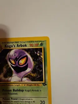 Koga’s Arbok 25/132 Gym Challenge Unlimited Regular Rare VTG Pokemon TCG - Image 3