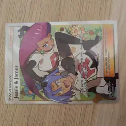 Pokemon TCG Jesse And James Full Art Trainer Card 68/68 Hidden Fates NM - Image 1