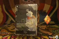 One Piece TCG Kaku OP07-080 TOURNAMENT WINNER PACK NM - Image 1
