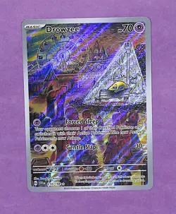 Pokemon TCG Drowzee 210/198 Scarlet & Violet Base Set Illustration Rare NM-MT - Image 1