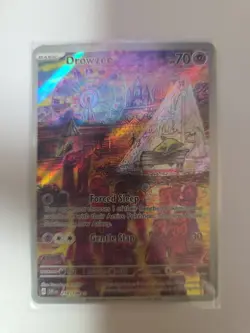 Pokemon TCG Scarlet and Violet Drowzee Card 210/198 Illustration Rare - Image 1