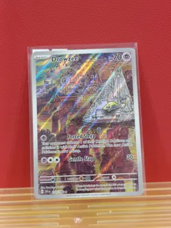 Drowzee 210/198 Scarlet & Violet Base Set Holo Illustration Rare Pokemon TCG - Image 1