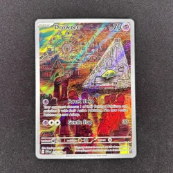 Drowzee 210/198 Scarlet & Violet Base Set Holo Illustration Rare Pokemon TCG - Image 1