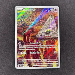 Drowzee 210/198 Scarlet & Violet Base Set Holo Illustration Rare Pokemon TCG - Image 1
