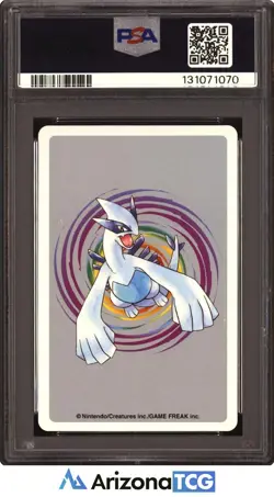 Pokemon 2000 Graveler 075 3 Of Clubs Pokemon Silver Playing Card Japanese PSA 10 - Image 2