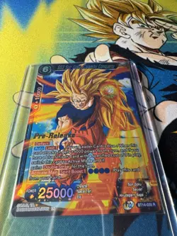SS3 Son Goku, Calamity Conqueror - Cross Spirits Pre-Release Cards (DBS-B14PRE) - Image 1