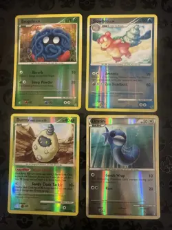 4 Reverse Holo Pokemon Cards From 2007-2010 - Image 1