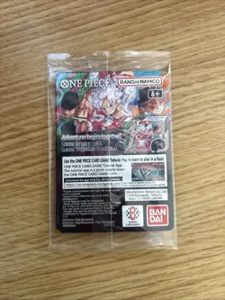Sealed One Piece Monkey.D.Luffy College Basketball US Voyage Promo Card - Image 2