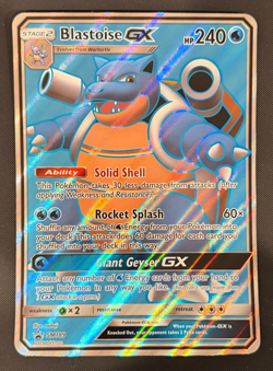 Blastoise GX - (Black Star Promos) SM189 Jumbo Cards Holo - Pokemon TCG - Image 1