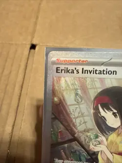 Pokemon TCG Scarlet & Violet Trainer Supporter Erika's Invitation Card 203/165 - Image 2