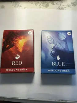 MTG: Welcome Deck 2024 Blue and Red magic the gathering cards Brand New - Image 1