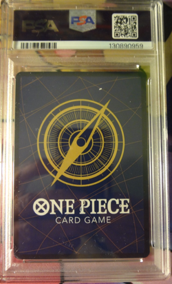 2024 ONE PIECE OP06-WINGS OF THE CAPTAIN SPECIAL ALTERNATE ART REBECCA PSA 10 - Image 2