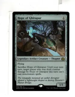 MTG SkeenAB Hope of Ghirapur FOIL from Kaladesh. NM. - Image 1