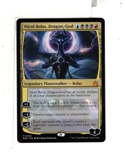 MTG SkeenAB Nicol Bolas Dragon-God from RVR. NM. - Image 1