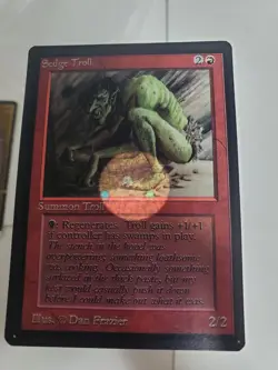 MTG Sedge Troll Beta MT/NM - Image 4