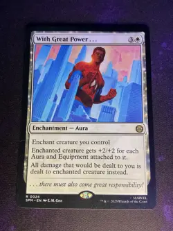 MTG * With Great Power . . . Spider-Man * 1X * NM - Image 1