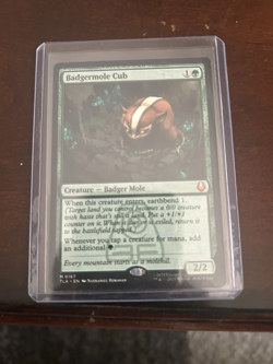 Badgermole Cub Regular MTG Avatar: The Last Airbender 0167 NM - Image 1
