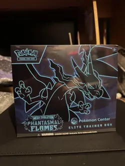 Phantasmal Flames Pokemon Center ETB (Elite Trainer Box) - Pokemon TCG - Sealed! - Image 1