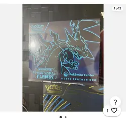 Phantasmal Flames Pokemon Center ETB (Elite Trainer Box) - Pokemon TCG - Sealed - Image 1
