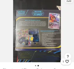 Phantasmal Flames Pokemon Center ETB (Elite Trainer Box) - Pokemon TCG - Sealed - Image 2