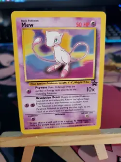 Pokemon TCG Mew Wizards Of The Coast Promos 8 Regular Black Star Promo - Image 3