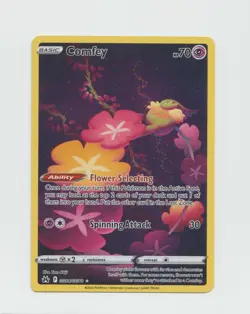 Pokemon TCG Comfey Crown Zenith: Galarian Gallery Set GG14/GG70 Holo Rare - Image 1