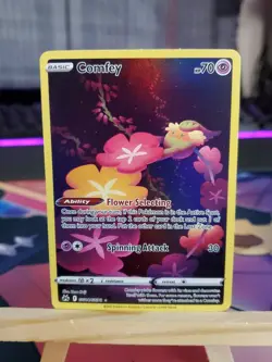 Pokemon TCG Comfey Crown Zenith: Galarian Gallery Set GG14/GG70 Holo Rare - Image 3
