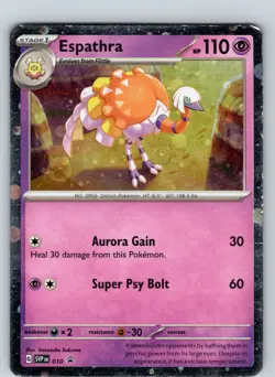 Espathra SVP 010 2023 Scarlet & Violet Black Star Promo Cosmos Holo Swirl - Image 1