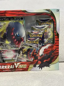 Pokemon TCG: Darkrai VSTAR Premium Collection Box New Factory Sealed 8 Boosters - Image 4