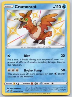 Cramorant SV030/SV122 (NM) - Shining Fates: Shiny Vault - Pokemon TCG - Image 1