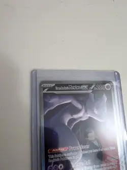Team Rocket’s Mewtwo ex 281/217 SIR Secret Ascended Heroes Pokemon IN HAND MINT - Image 3