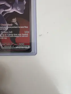Team Rocket’s Mewtwo ex 281/217 SIR Secret Ascended Heroes Pokemon IN HAND MINT - Image 4