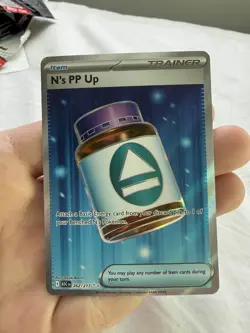 N's PP Up 262/217 Full Art Ultra Rare Pokemon Ascended Heroes ENGLISH NM - Image 1