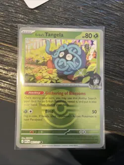 Pokemon TCG Erika’s Tangela Ascended Heroes PokeBall Holo 7/217 Near Mint - Image 1