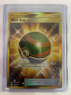 2017 Pokemon SM Base Set #158/149 Nest Ball (Secret) - Image 1