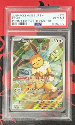 💎 PSA 10 GEM MINT 💎 EEVEE Black Star Promo Prismatic POKEMON SVP EN-SV #173 - Image 1