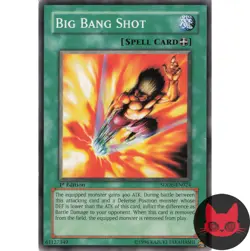 Yugioh Big Bang Shot SDDE-EN024 Common 1st Edition LP - Image 1