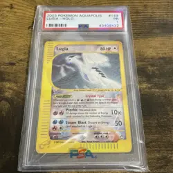 Pokemon Lugia Aquapolis Crystal Holo Secret Rare #149 PSA 1 - Image 1