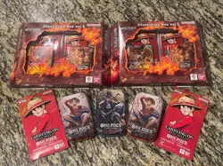 One Piece Product LOT - 2x Illustration Box Vol 5, 3x Mini Tins, and MORE!!!! - Image 1